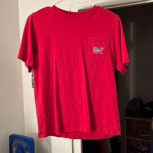 Vineyard Vines american flag short sleeve tee